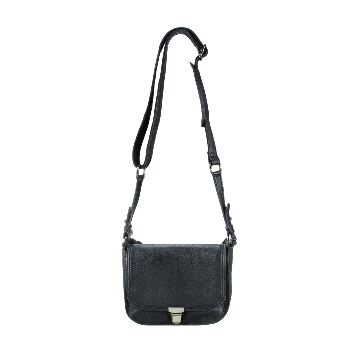 JULE MESSENGER BLACK Handtasche